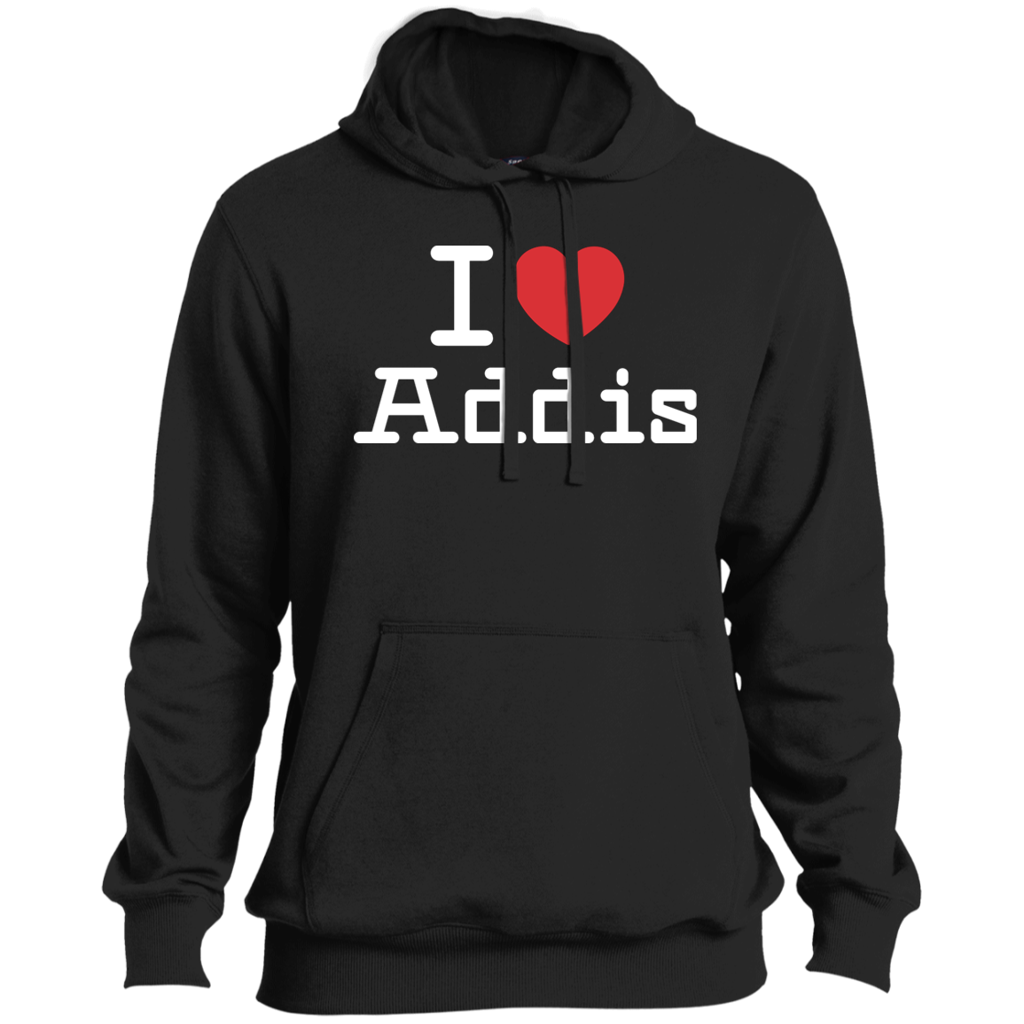 I love Addis Ababa Ethiopia Men's Pullover Hoodie