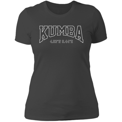 Kumba GPS Coodinates  Women's Classic T-Shirt