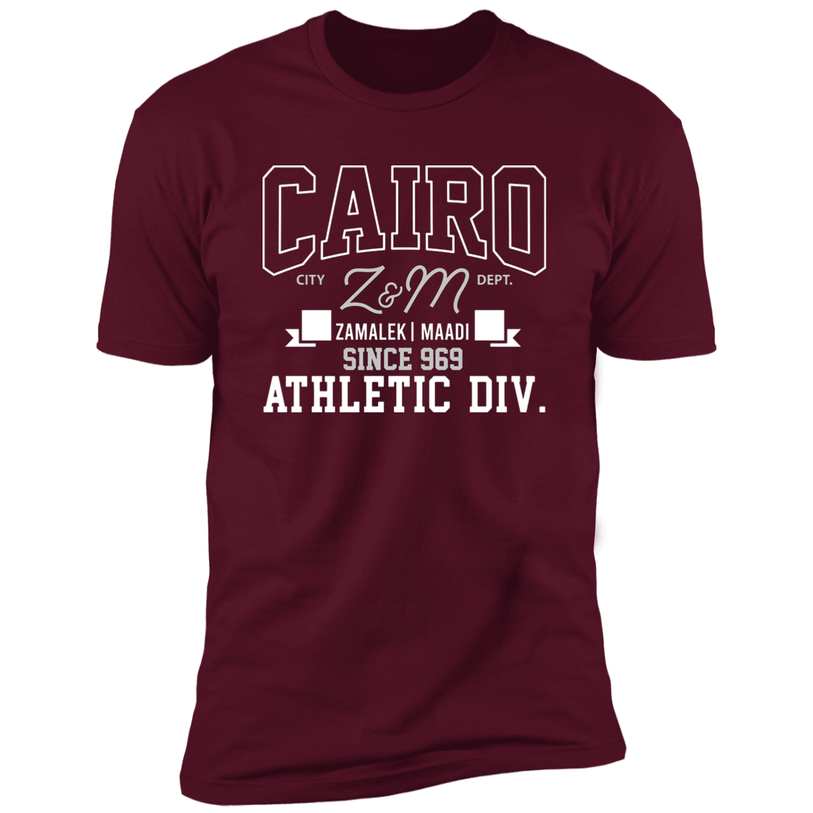 Cairo Z&M (Zamalek & Maadi) Athletic Div. Classic T-Shirt (Unisex)