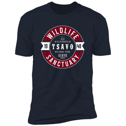 Wildlife Sanctuary Tsavo Red Elephants Classic T-Shirt (Unisex)